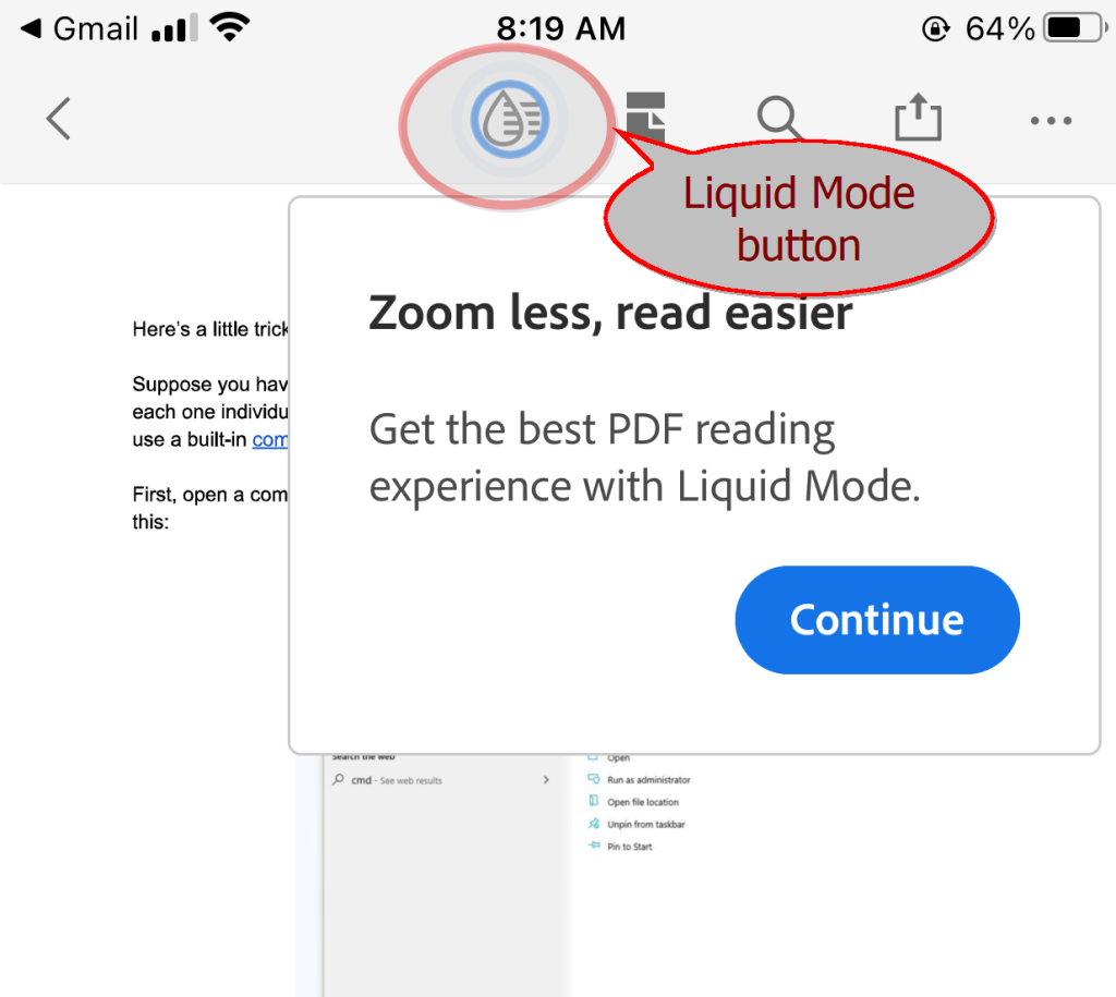 Adobe Liquid Mode For Easier Pdf Viewing On Mobile Devices Pdf Blog Topics From The Makers Of Win2pdf